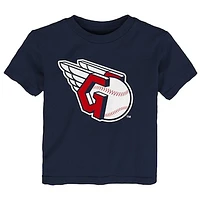 Toddler Navy Cleveland Guardians Primary Logo T-Shirt