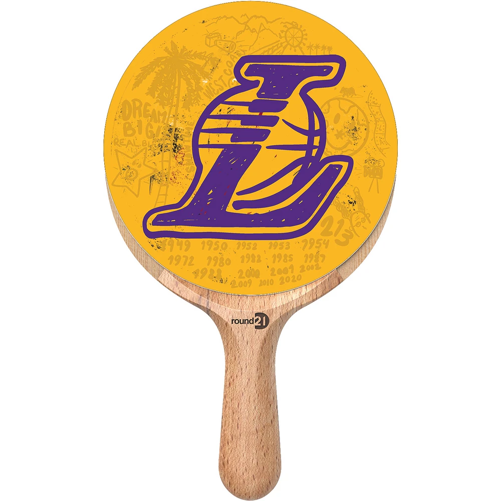 round21 Los Angeles Lakers Table Tennis Paddle