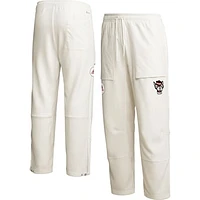 Men's adidas Cream NC State Wolfpack Zero Dye AEROREADY Pants