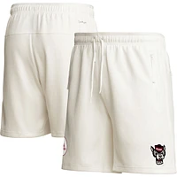 Men's adidas Cream NC State Wolfpack Zero Dye AEROREADY Shorts