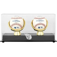 Cleveland Guardians Gold Glove Double Baseball Logo Display Case