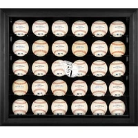 Cleveland Guardians Framed Logo 30-Ball Display Case