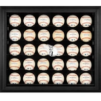 Cleveland Guardians Framed Logo 30-Ball Display Case