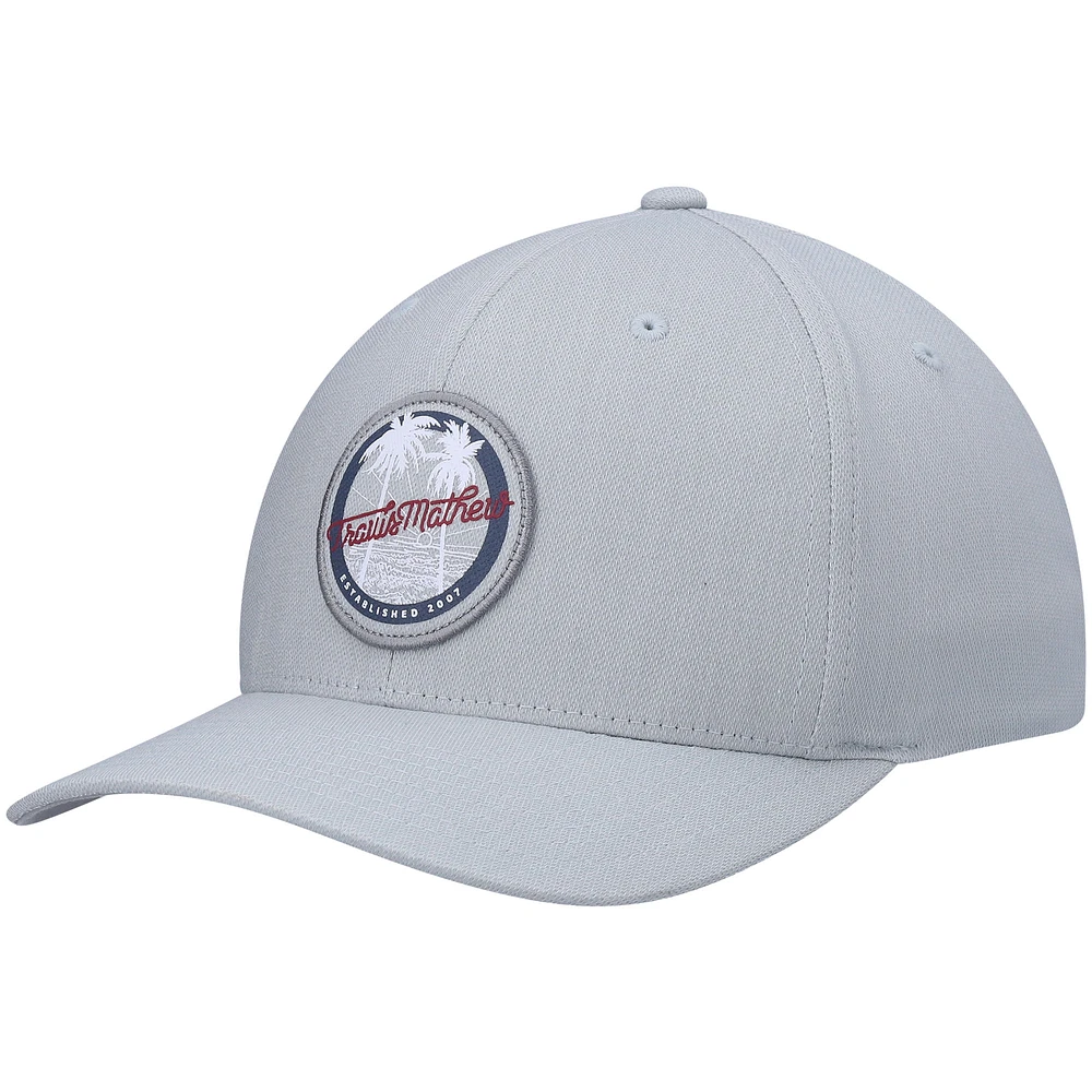 Men's TravisMathew Gray Home Free Flex Hat