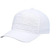 Men's TravisMathew White Hot Streak Snapback Hat