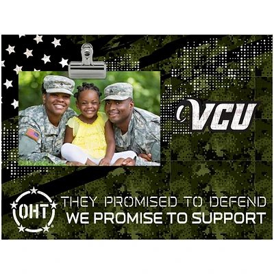 VCU Rams 10'' x 10'' Operation Hat Trick Clip Frame