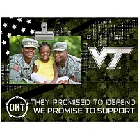 Virginia Tech Hokies 10'' x 10'' Operation Hat Trick Clip Frame