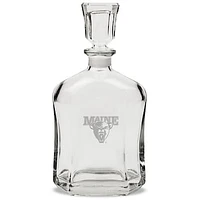 Maine Black Bears 23.75oz. Crystal Whiskey Decanter