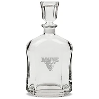 Maine Black Bears 23.75oz. Crystal Whiskey Decanter