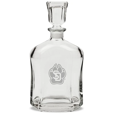 South Dakota Coyotes 23.75oz. Crystal Whiskey Decanter