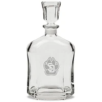 South Dakota Coyotes 23.75oz. Crystal Whiskey Decanter