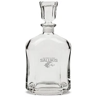 Southern Illinois Salukis 23.75oz. Crystal Whiskey Decanter