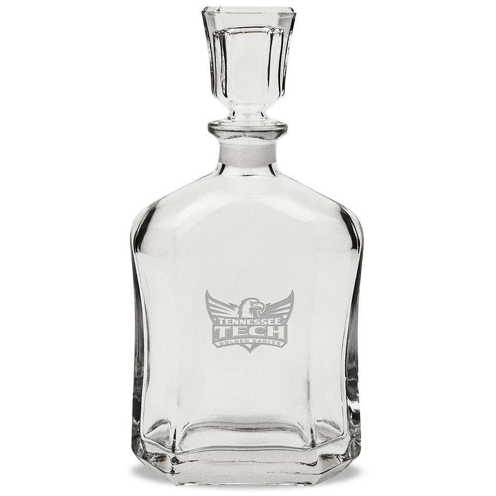 Tennessee Tech Golden Eagles 23.75oz. Crystal Whiskey Decanter