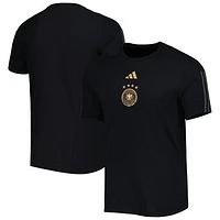 Men's adidas Black Germany National Team Crest T-Shirt