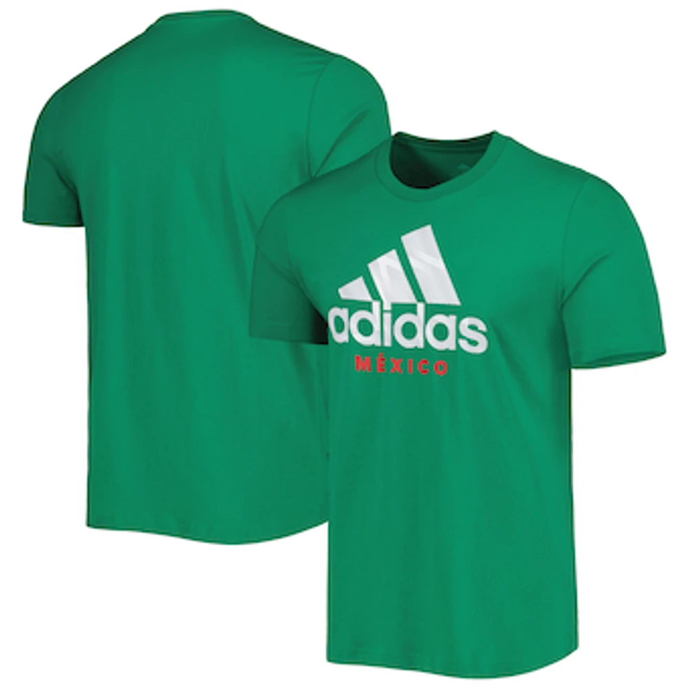 Men's adidas Green Mexico National Team DNA Graphic T-Shirt