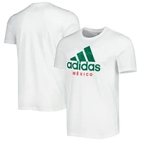 Men's adidas White Mexico National Team DNA Graphic T-Shirt