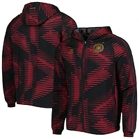 Men's adidas Black Germany National Team DNA Raglan Full-Zip Hoodie Windbreaker Jacket
