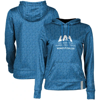 Women's Blue UAH Chargers Soccer Pullover Hoodie
