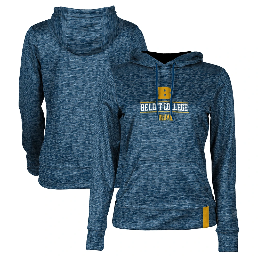 Women's Blue Beloit College Buccaneers Alumni Pullover Hoodie