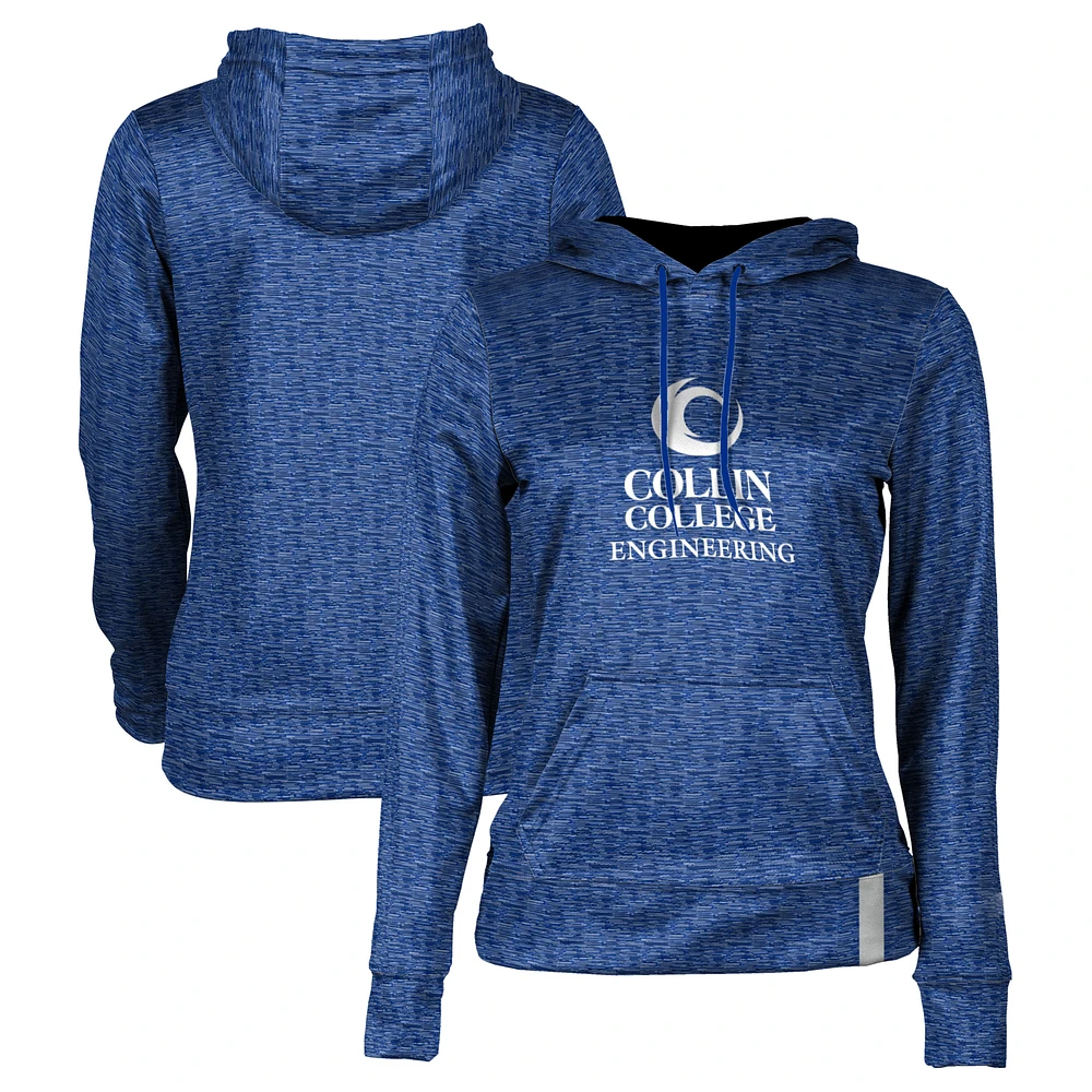 Women's Blue Collin Cougars Engineering Pullover Hoodie