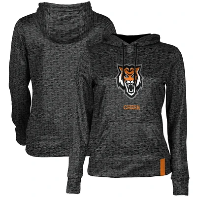 Women's Black Idaho State Bengals Cheerleading Pullover Hoodie