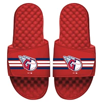 Youth ISlide Cleveland Guardians Stripe Slide Sandals