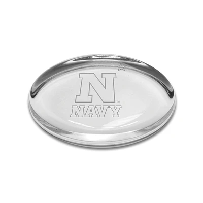 Navy Midshipmen Oval Paperweight