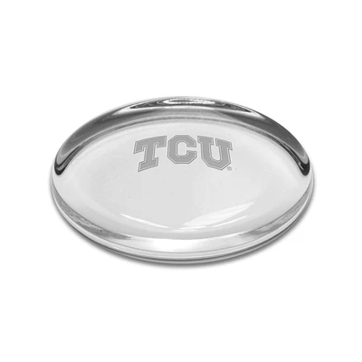 TCU Horned Frogs Oval Paperweight