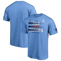 Men's Fanatics Sky Blue New York City FC 2021 MLS Cup Champions Five Points T-Shirt