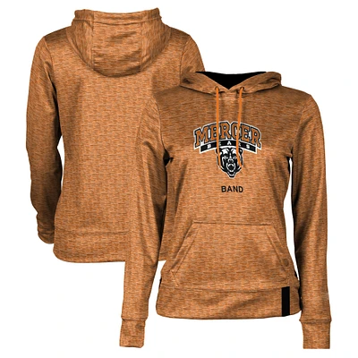 Women's Orange Mercer Bears Band Pullover Hoodie