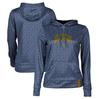 Women's Blue College of New Jersey Lions Alumni Pullover Hoodie