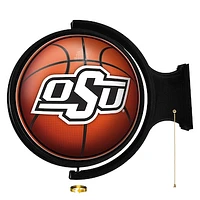 Oklahoma State Cowboys Basketball 21'' x 23'' Rotating Lighted Wall Sign