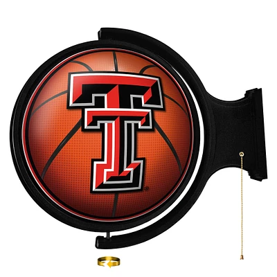 Texas Tech Red Raiders Basketball 21'' x 23'' Rotating Lighted Wall Sign