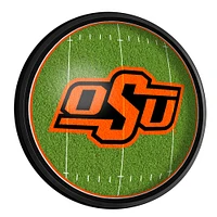 Oklahoma State Cowboys Football 18'' Round Slimline Illuminated Wall Sign
