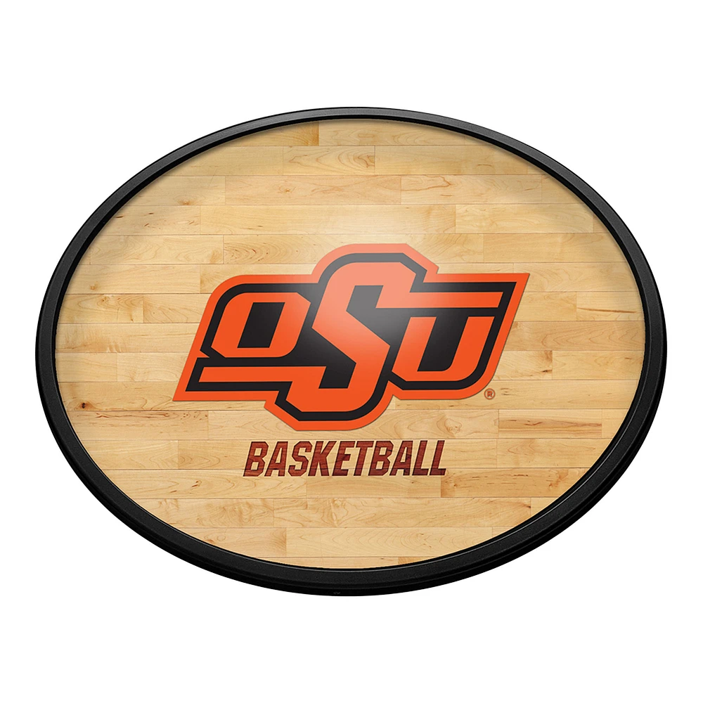 Oklahoma State Cowboys 18'' x 14'' Basketball Slimline Illuminated Wall Sign