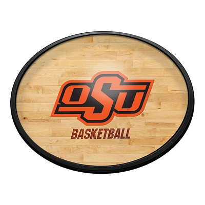 Oklahoma State Cowboys 18'' x 14'' Basketball Slimline Illuminated Wall Sign
