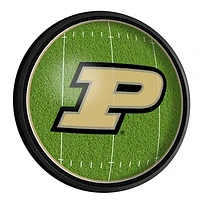 Purdue Boilermakers Football 18'' Round Slimline Illuminated Wall Sign