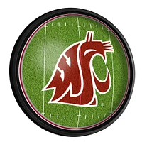Washington State Cougars Football 18'' Round Slimline Illuminated Wall Sign