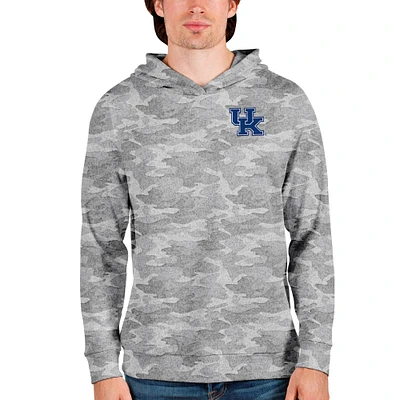 Men's Antigua Camo Kentucky Wildcats Absolute Pullover Hoodie