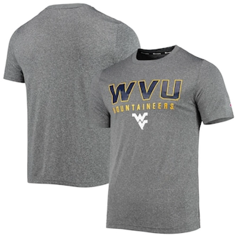 Men's Champion Gray West Virginia Mountaineers Stack T-Shirt