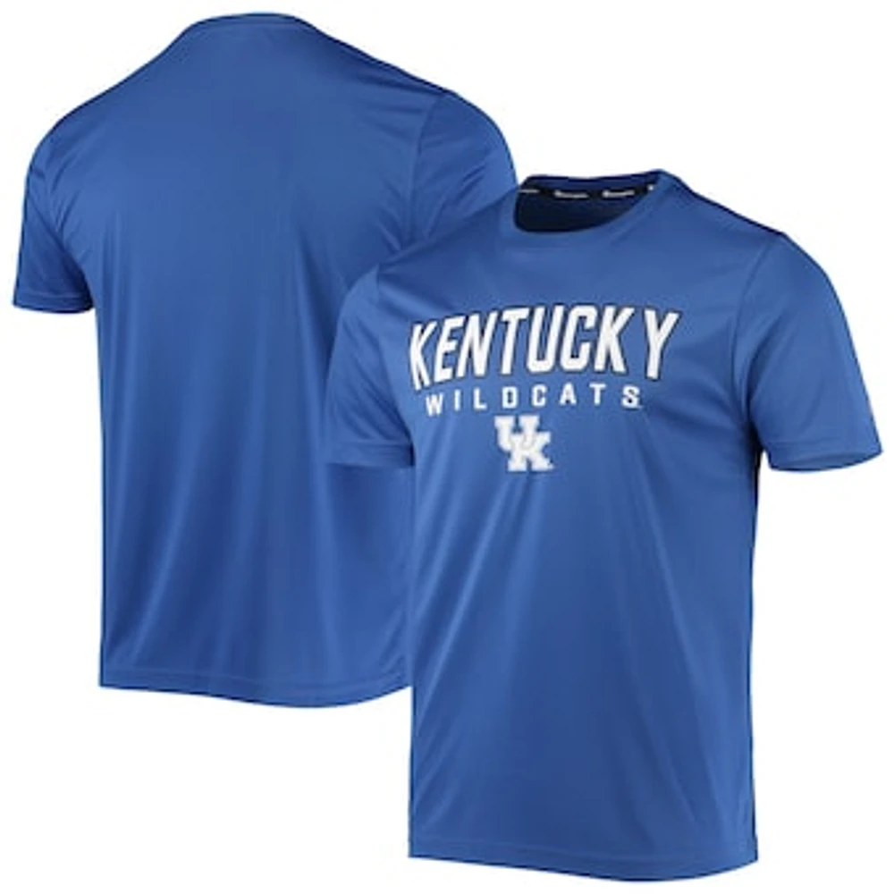 Men's Champion Royal Kentucky Wildcats Stack T-Shirt