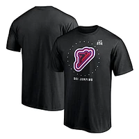 Men's Fanatics Black Team USA Ski Jumping T-Shirt
