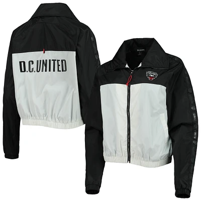 Women's The Wild Collective Black D.C. United Anthem Full-Zip Jacket