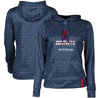 Women's Blue Rogers State Hillcats Psychology Pullover Hoodie