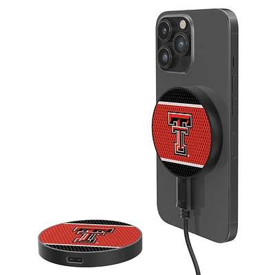 Texas Tech Red Raiders 10-Watt Mesh Design Wireless Magnetic Charger