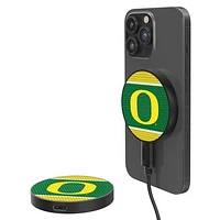 Oregon Ducks 10-Watt Mesh Design Wireless Magnetic Charger