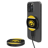 Iowa Hawkeyes 10-Watt Mesh Design Wireless Magnetic Charger