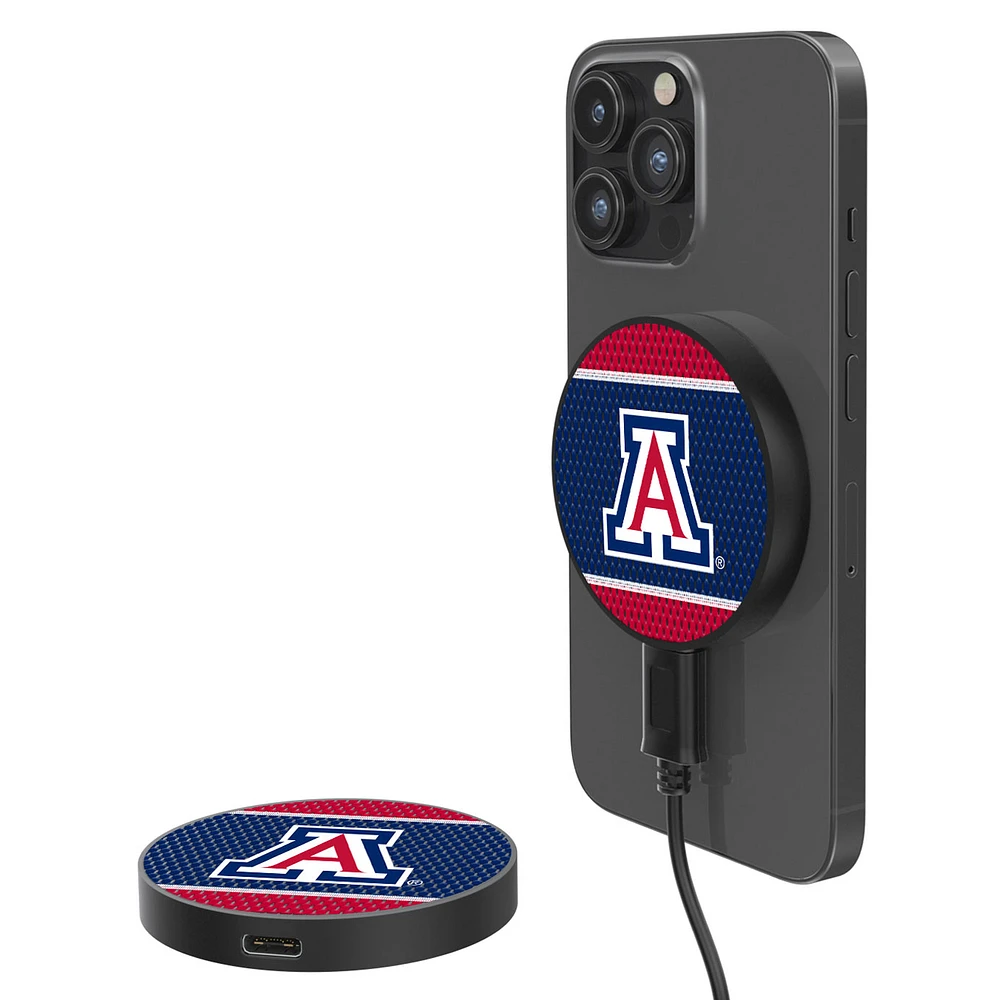 Arizona Wildcats 10-Watt Mesh Design Wireless Magnetic Charger