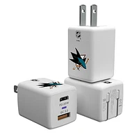 San Jose Sharks USB A/C Charger