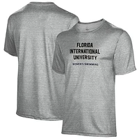 Men's Gray FIU Panthers Women's Swimming Name Drop T-Shirt